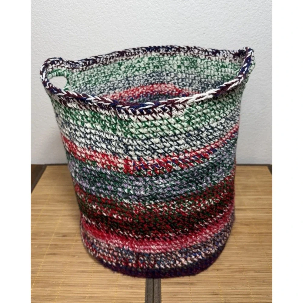 Hand Crocheted Large 14x13